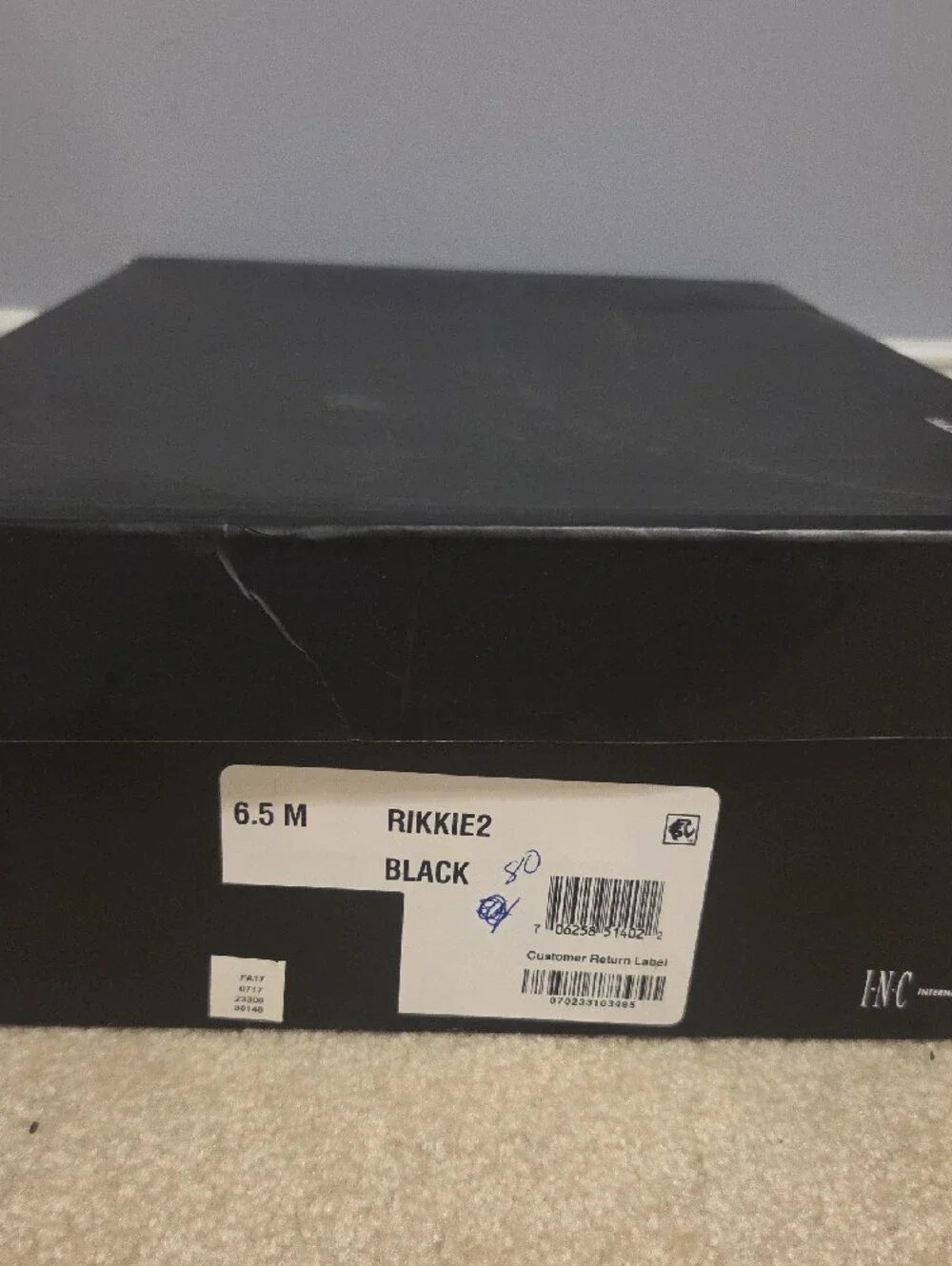 INC International Concepts Black Velvet Over-the-Knee Block Heel Boots